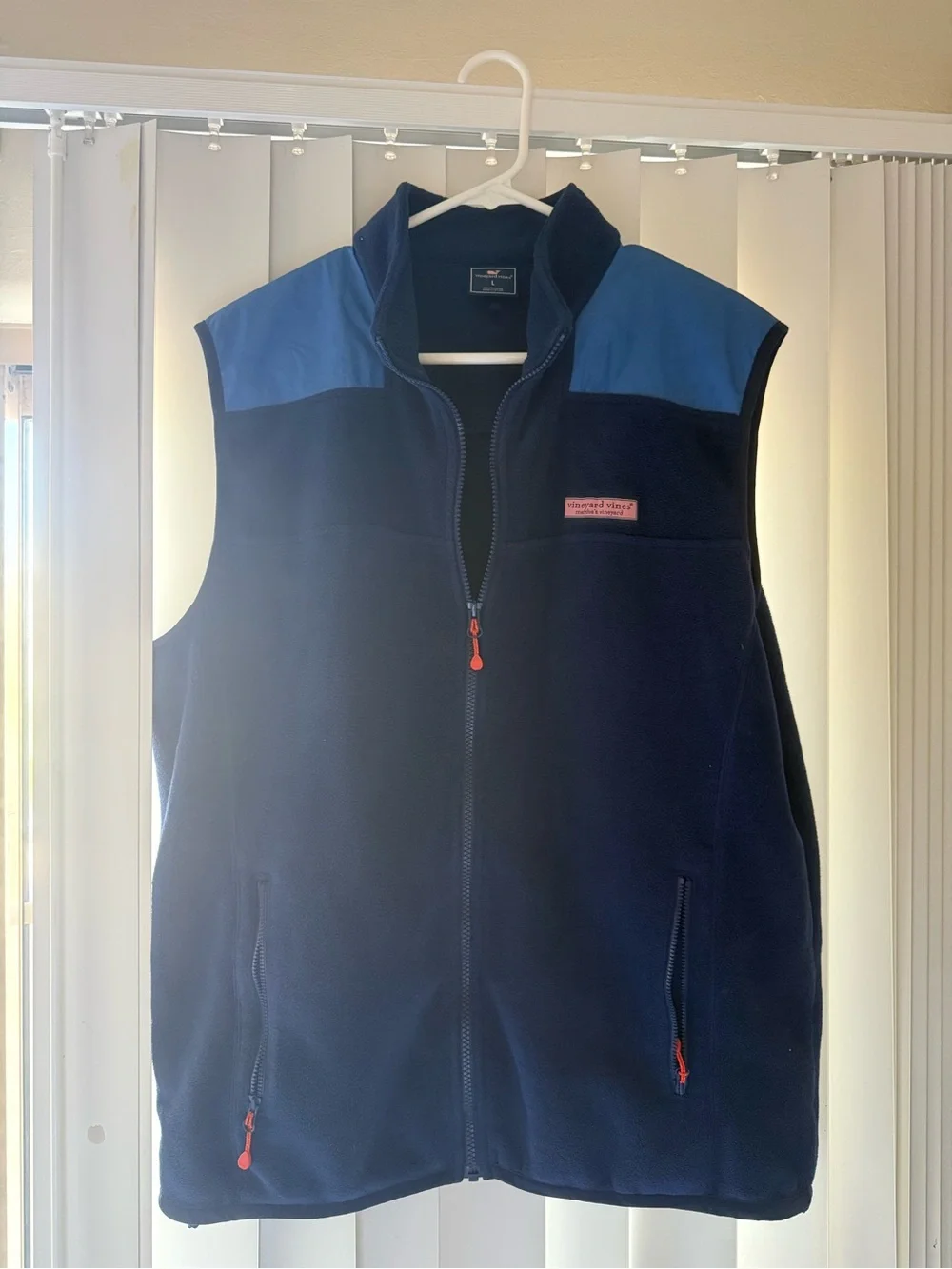 Men's Vineyard Vines Navy Blue Vest